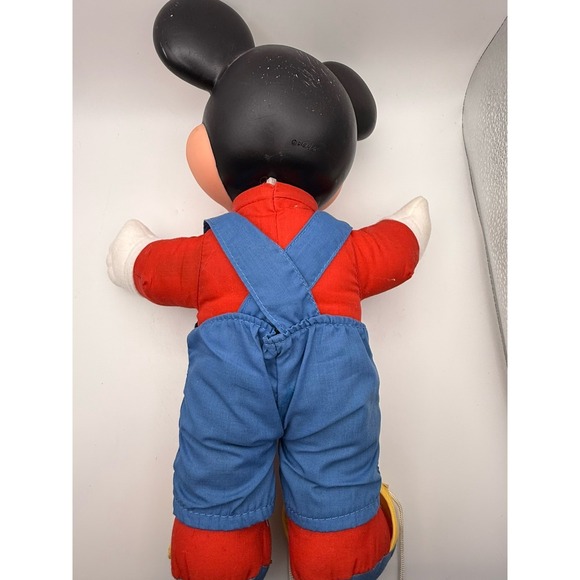Mickey Mouse Vintage Mattel Disney Learn To Dress Me Doll 1989 VTG Toy - Picture 7 of 10